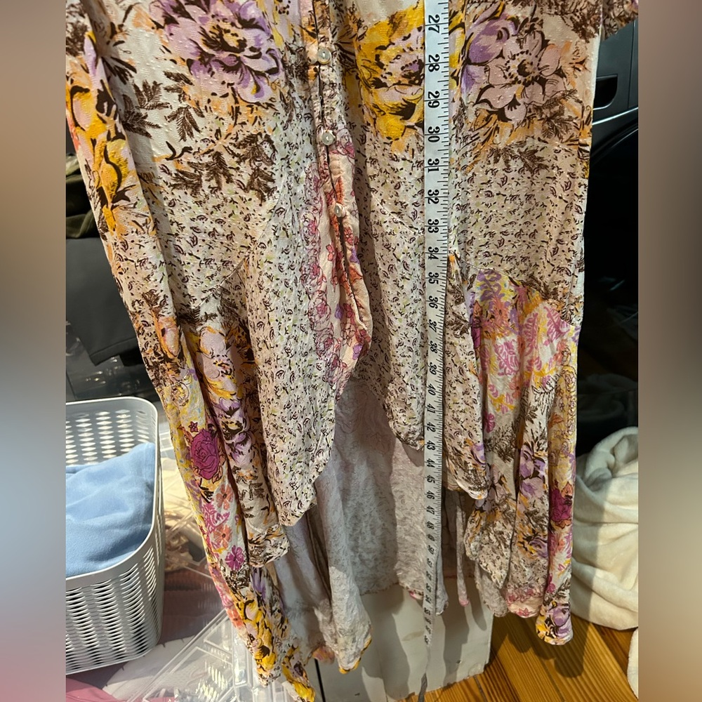 NWOT FREE PEOPLE Marais Printed Maxi Dress XS - Picture 14 of 15